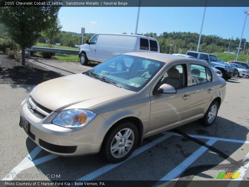 Sandstone Metallic / Neutral Beige 2005 Chevrolet Cobalt LS Sedan