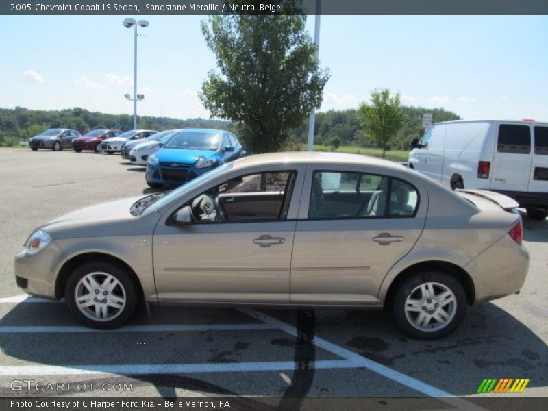 Sandstone Metallic / Neutral Beige 2005 Chevrolet Cobalt LS Sedan