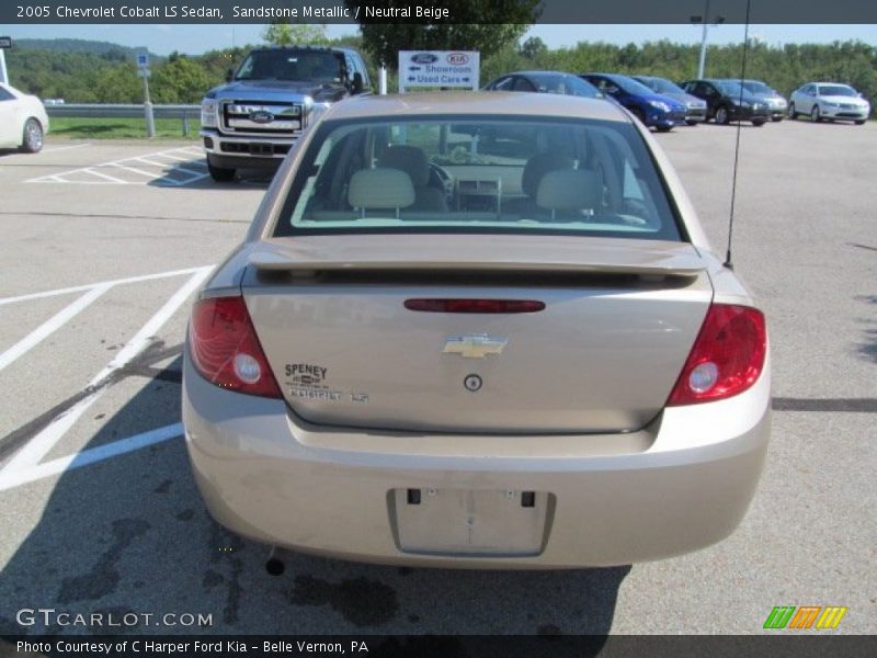 Sandstone Metallic / Neutral Beige 2005 Chevrolet Cobalt LS Sedan