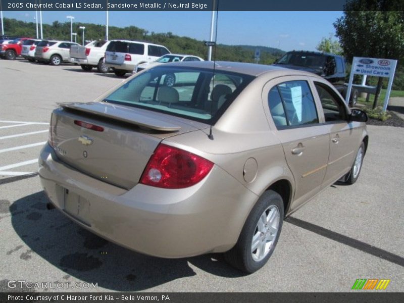 Sandstone Metallic / Neutral Beige 2005 Chevrolet Cobalt LS Sedan