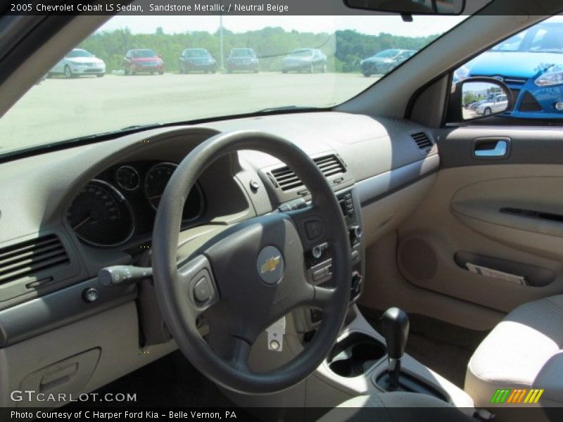 Sandstone Metallic / Neutral Beige 2005 Chevrolet Cobalt LS Sedan