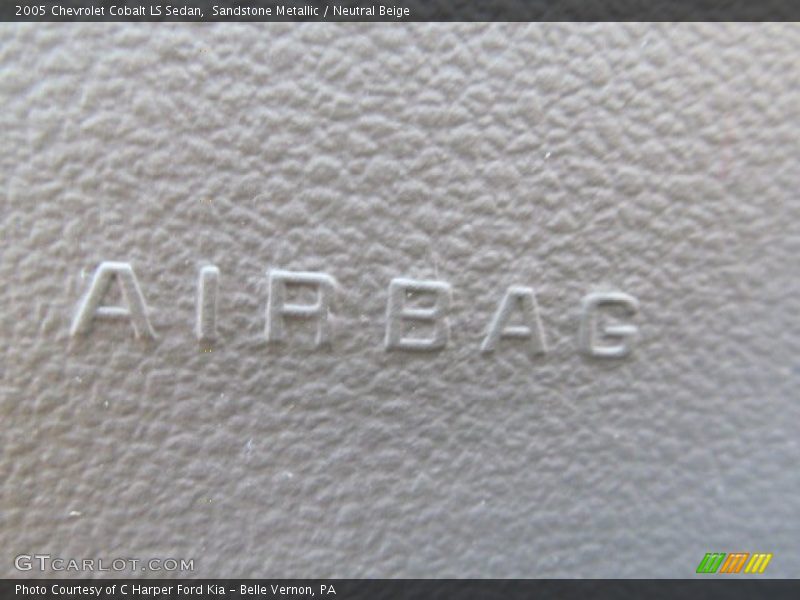 Sandstone Metallic / Neutral Beige 2005 Chevrolet Cobalt LS Sedan