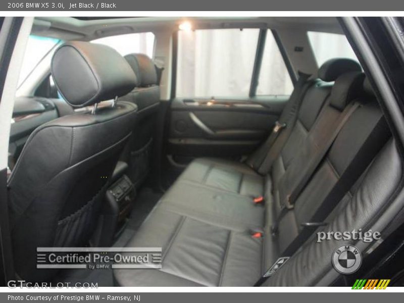 Jet Black / Black 2006 BMW X5 3.0i