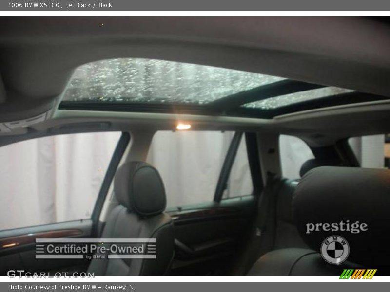 Jet Black / Black 2006 BMW X5 3.0i