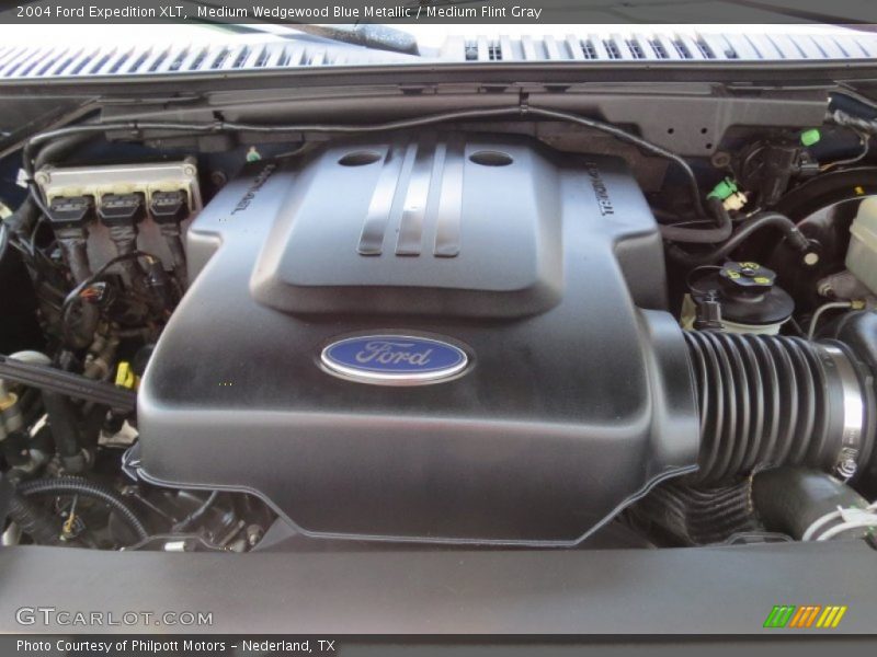 Medium Wedgewood Blue Metallic / Medium Flint Gray 2004 Ford Expedition XLT