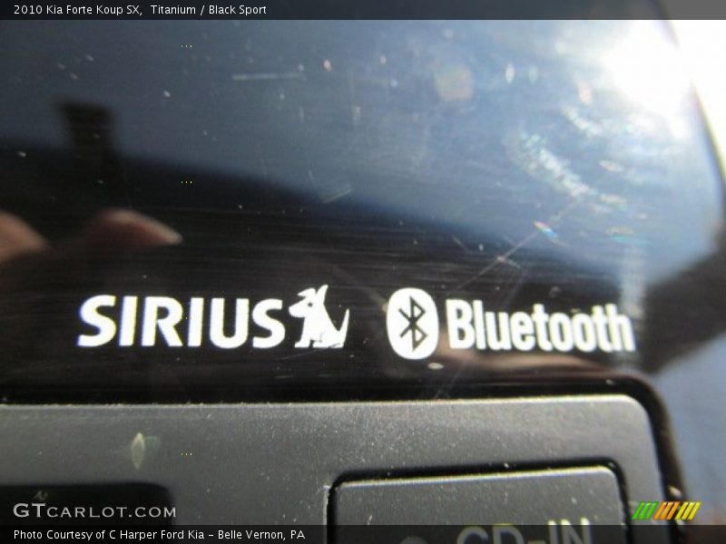 Titanium / Black Sport 2010 Kia Forte Koup SX