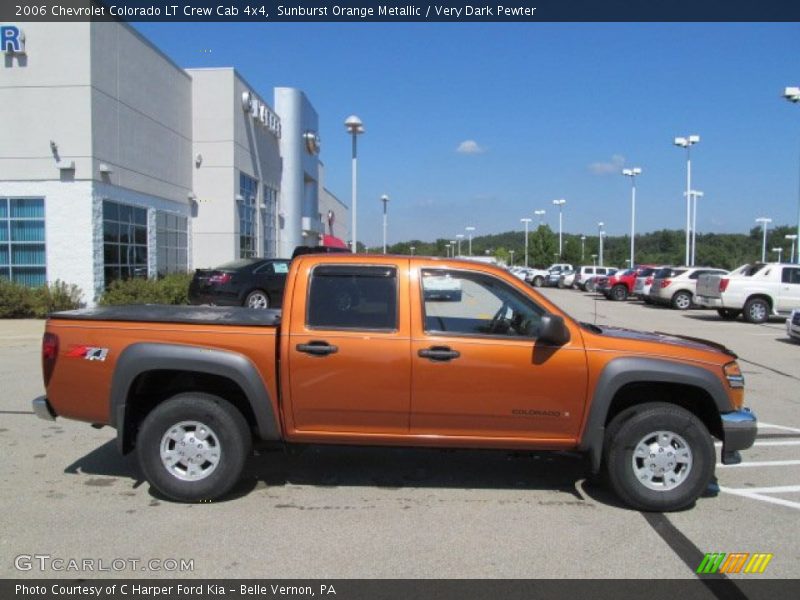  2006 Colorado LT Crew Cab 4x4 Sunburst Orange Metallic