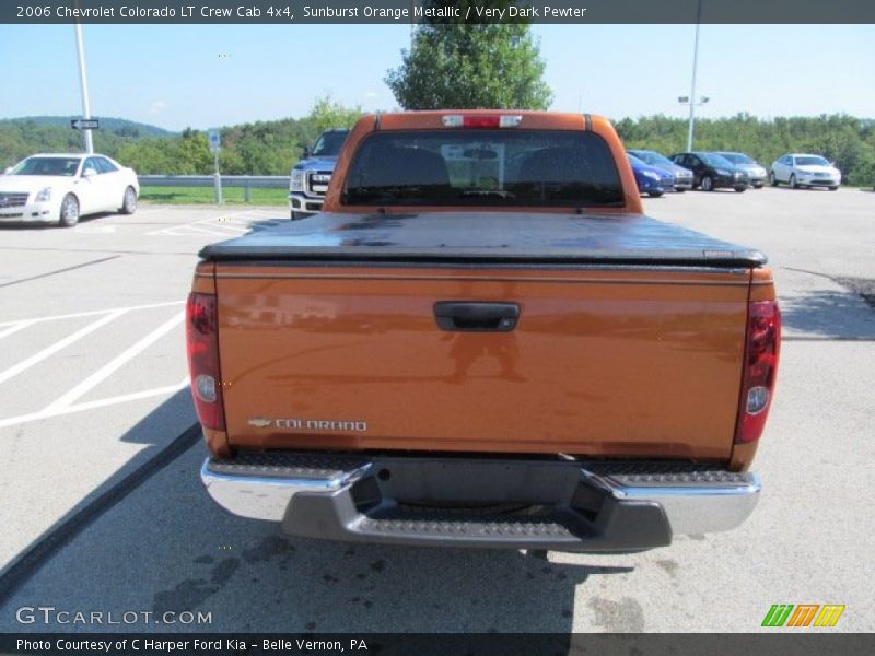 Sunburst Orange Metallic / Very Dark Pewter 2006 Chevrolet Colorado LT Crew Cab 4x4