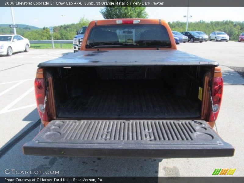 Sunburst Orange Metallic / Very Dark Pewter 2006 Chevrolet Colorado LT Crew Cab 4x4