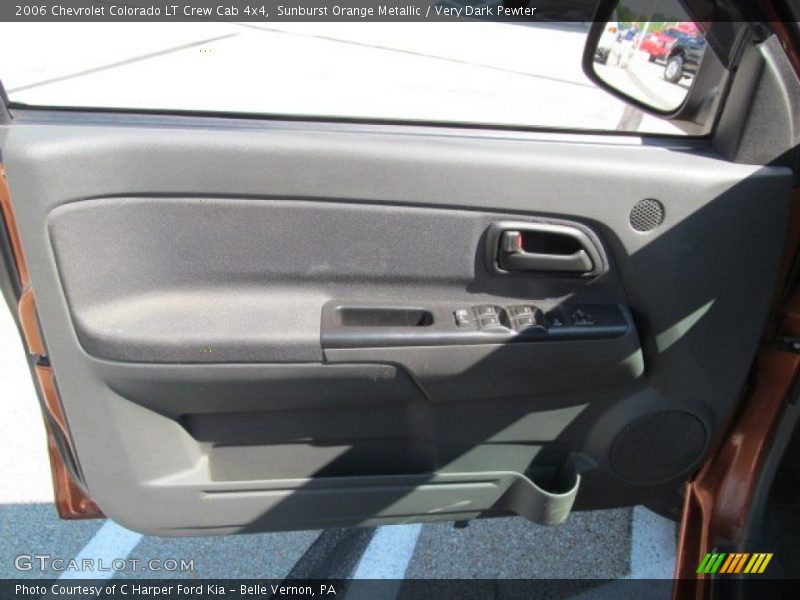 Sunburst Orange Metallic / Very Dark Pewter 2006 Chevrolet Colorado LT Crew Cab 4x4