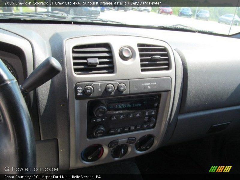 Sunburst Orange Metallic / Very Dark Pewter 2006 Chevrolet Colorado LT Crew Cab 4x4