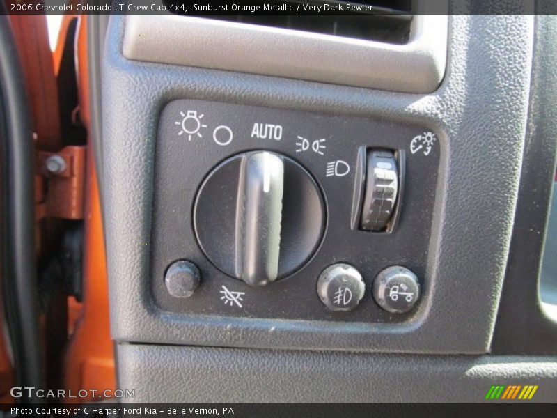 Sunburst Orange Metallic / Very Dark Pewter 2006 Chevrolet Colorado LT Crew Cab 4x4