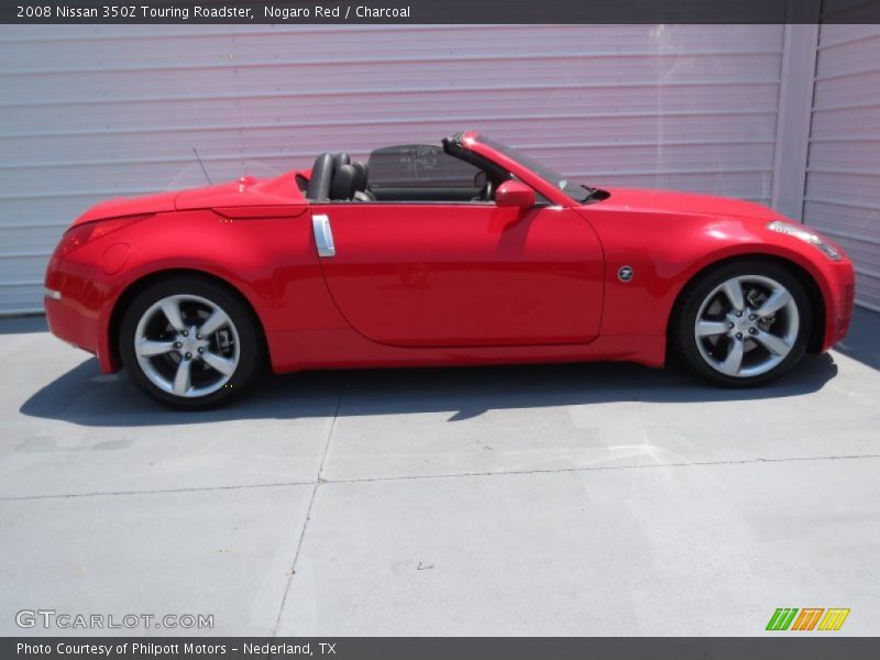 Nogaro Red / Charcoal 2008 Nissan 350Z Touring Roadster