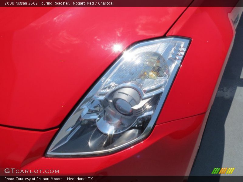 Nogaro Red / Charcoal 2008 Nissan 350Z Touring Roadster