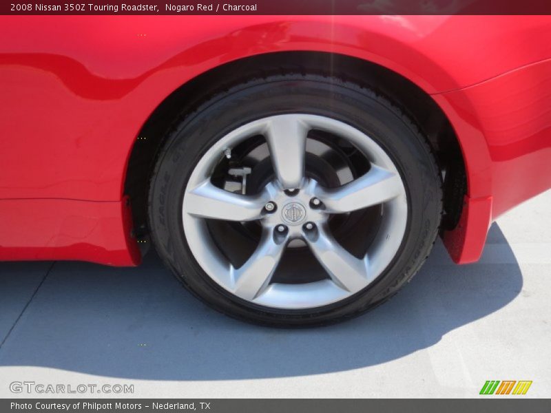 Nogaro Red / Charcoal 2008 Nissan 350Z Touring Roadster