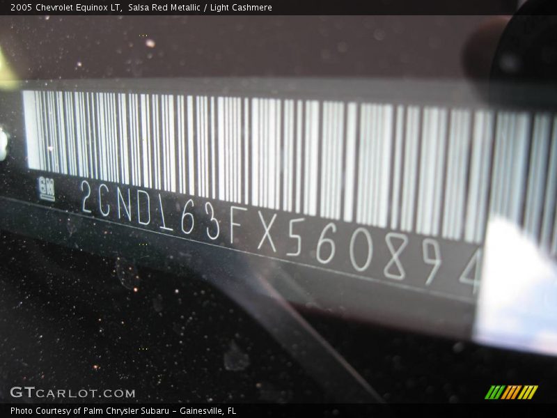 Salsa Red Metallic / Light Cashmere 2005 Chevrolet Equinox LT