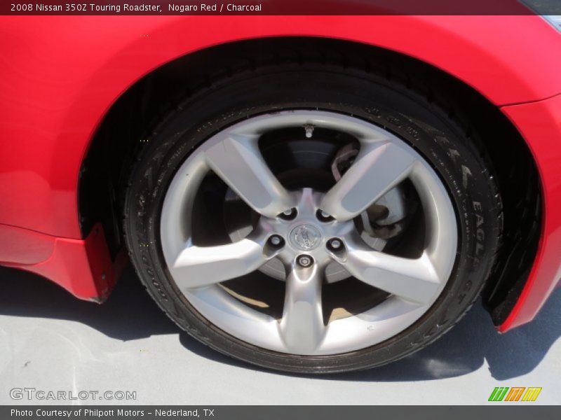 Nogaro Red / Charcoal 2008 Nissan 350Z Touring Roadster