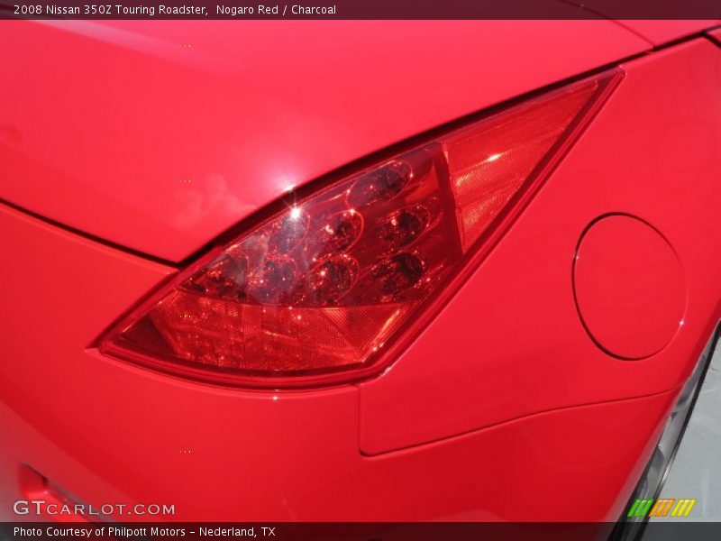 Nogaro Red / Charcoal 2008 Nissan 350Z Touring Roadster