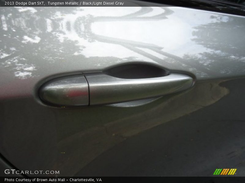 Tungsten Metallic / Black/Light Diesel Gray 2013 Dodge Dart SXT
