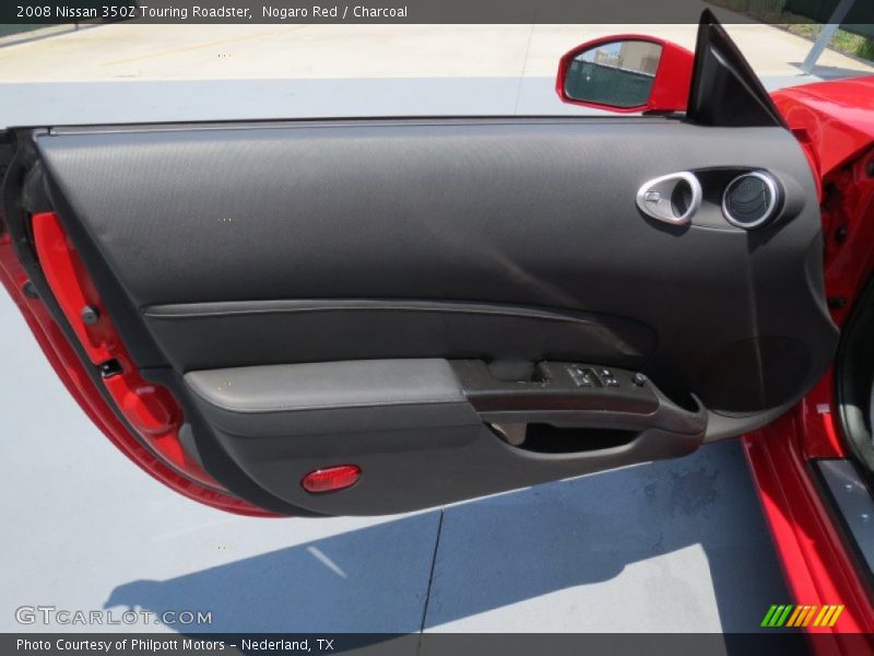 Nogaro Red / Charcoal 2008 Nissan 350Z Touring Roadster
