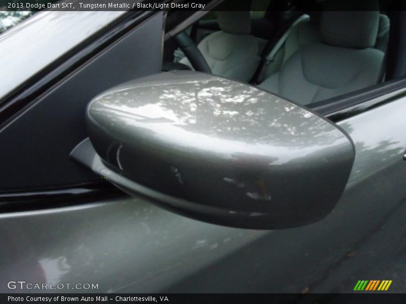 Tungsten Metallic / Black/Light Diesel Gray 2013 Dodge Dart SXT