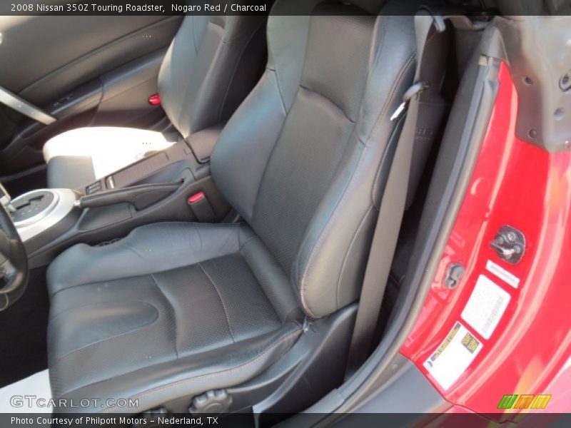 Nogaro Red / Charcoal 2008 Nissan 350Z Touring Roadster