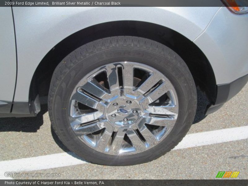 Brilliant Silver Metallic / Charcoal Black 2009 Ford Edge Limited