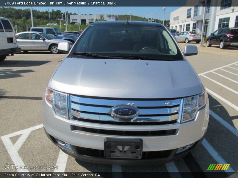 Brilliant Silver Metallic / Charcoal Black 2009 Ford Edge Limited