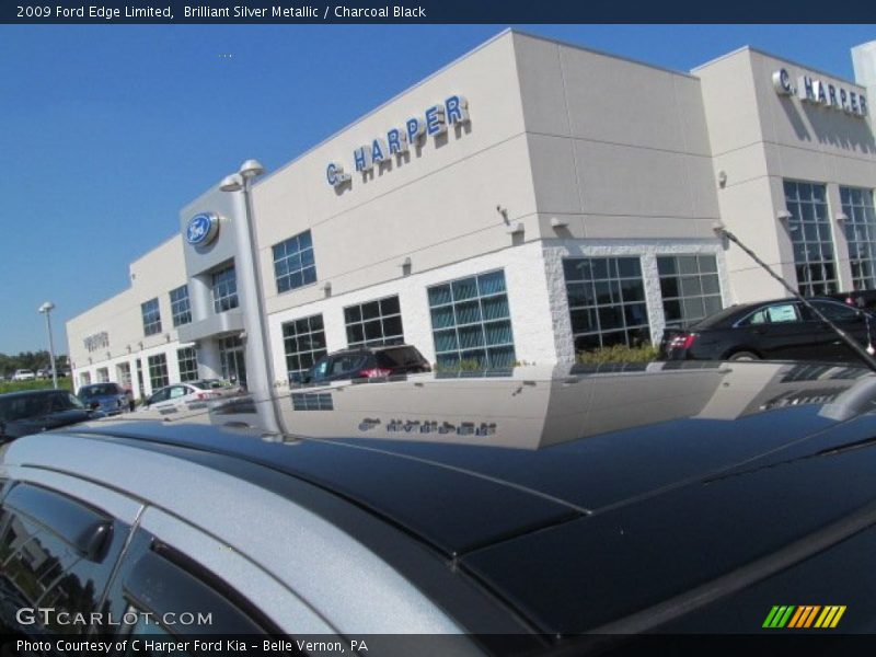 Brilliant Silver Metallic / Charcoal Black 2009 Ford Edge Limited