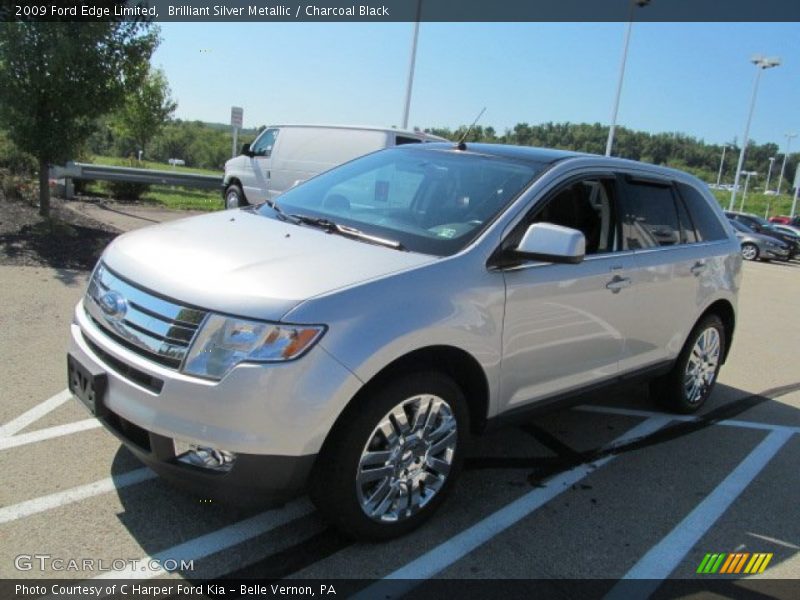 Brilliant Silver Metallic / Charcoal Black 2009 Ford Edge Limited