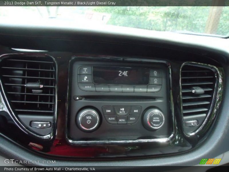 Tungsten Metallic / Black/Light Diesel Gray 2013 Dodge Dart SXT