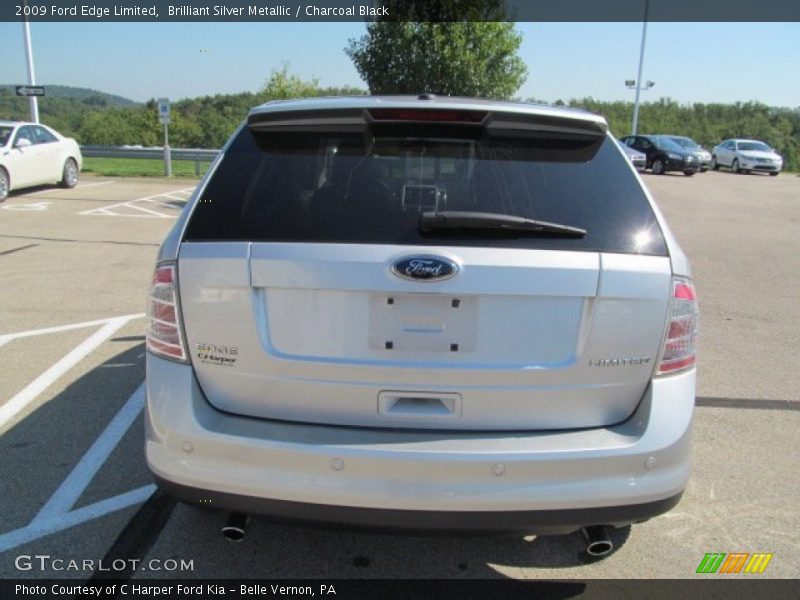 Brilliant Silver Metallic / Charcoal Black 2009 Ford Edge Limited