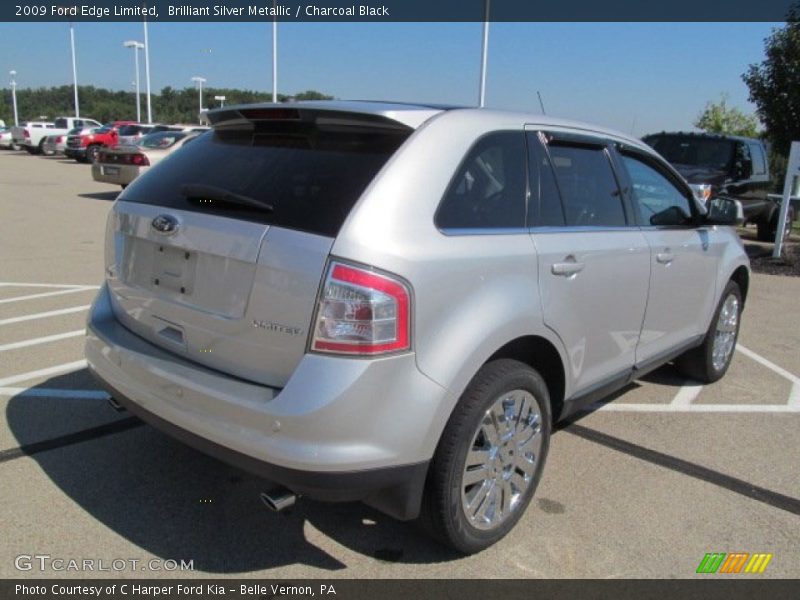 Brilliant Silver Metallic / Charcoal Black 2009 Ford Edge Limited