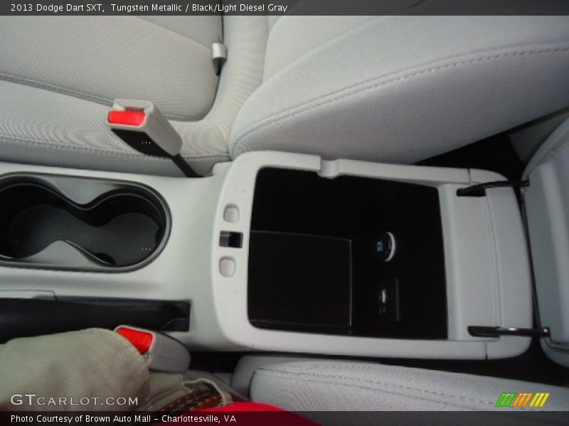 Tungsten Metallic / Black/Light Diesel Gray 2013 Dodge Dart SXT