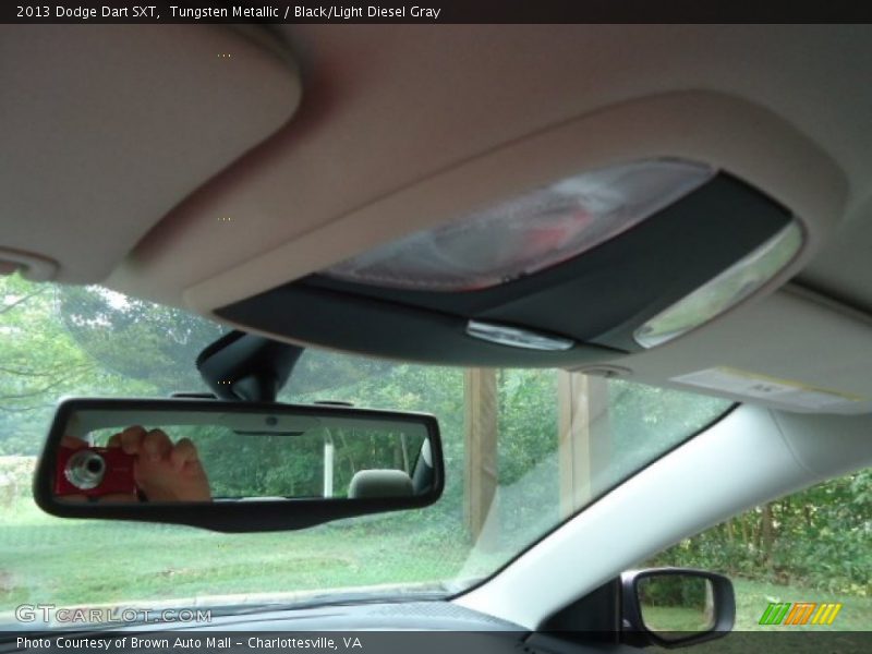 Tungsten Metallic / Black/Light Diesel Gray 2013 Dodge Dart SXT