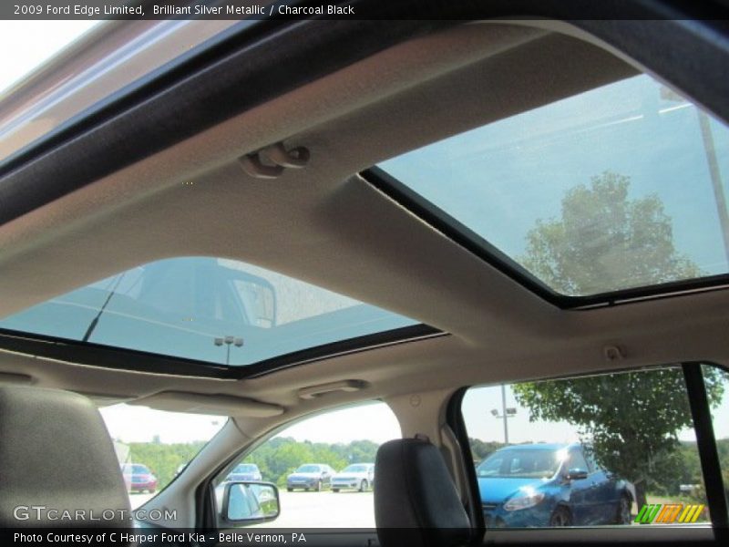 Brilliant Silver Metallic / Charcoal Black 2009 Ford Edge Limited
