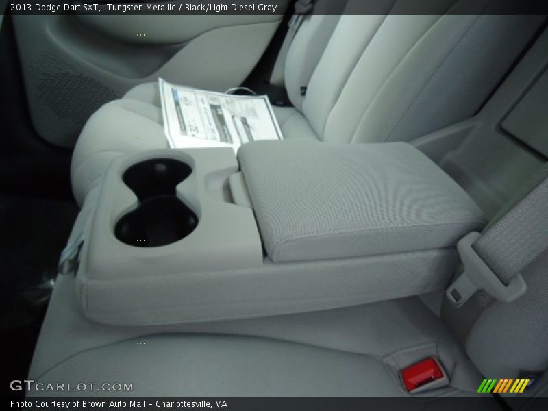 Tungsten Metallic / Black/Light Diesel Gray 2013 Dodge Dart SXT