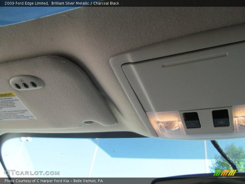 Brilliant Silver Metallic / Charcoal Black 2009 Ford Edge Limited