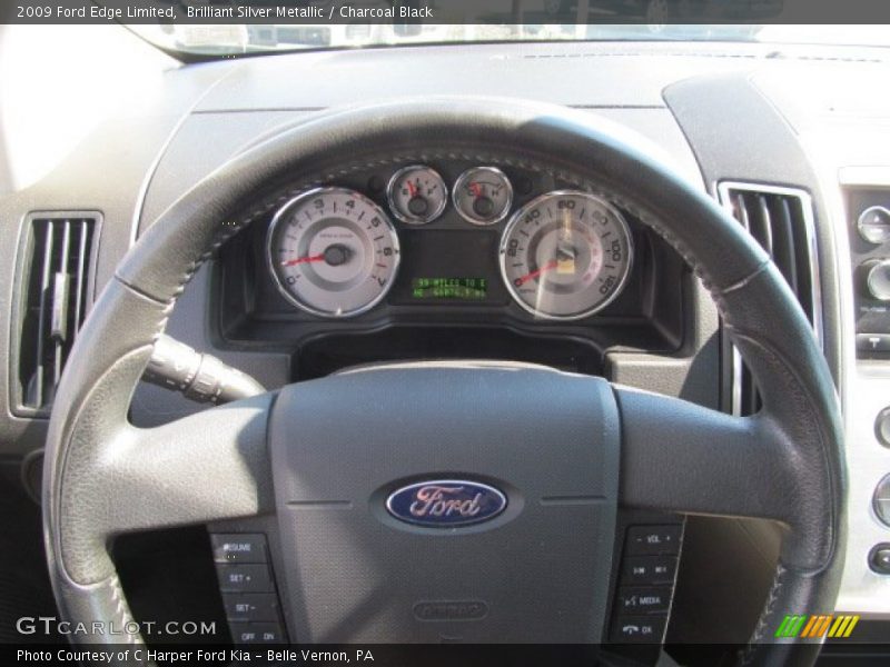 Brilliant Silver Metallic / Charcoal Black 2009 Ford Edge Limited