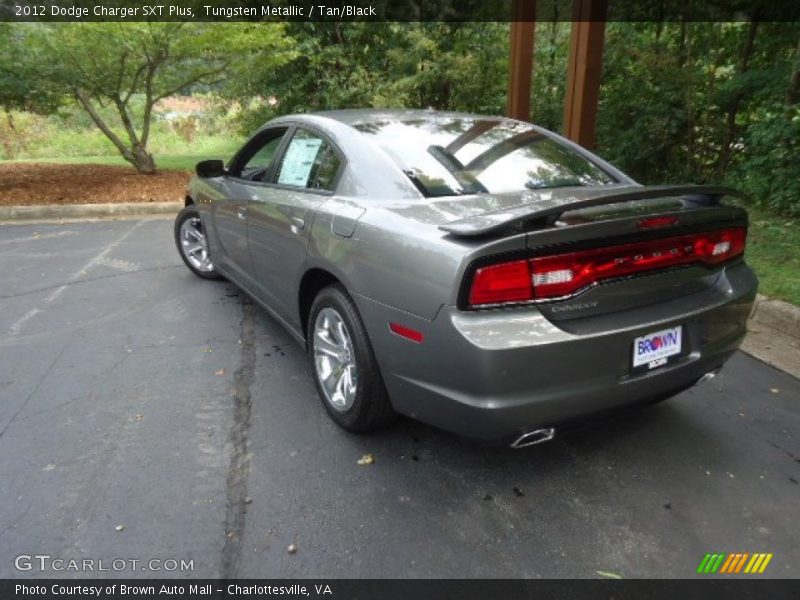 Tungsten Metallic / Tan/Black 2012 Dodge Charger SXT Plus
