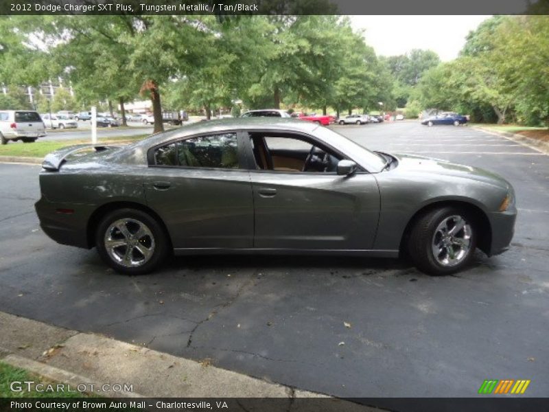 Tungsten Metallic / Tan/Black 2012 Dodge Charger SXT Plus