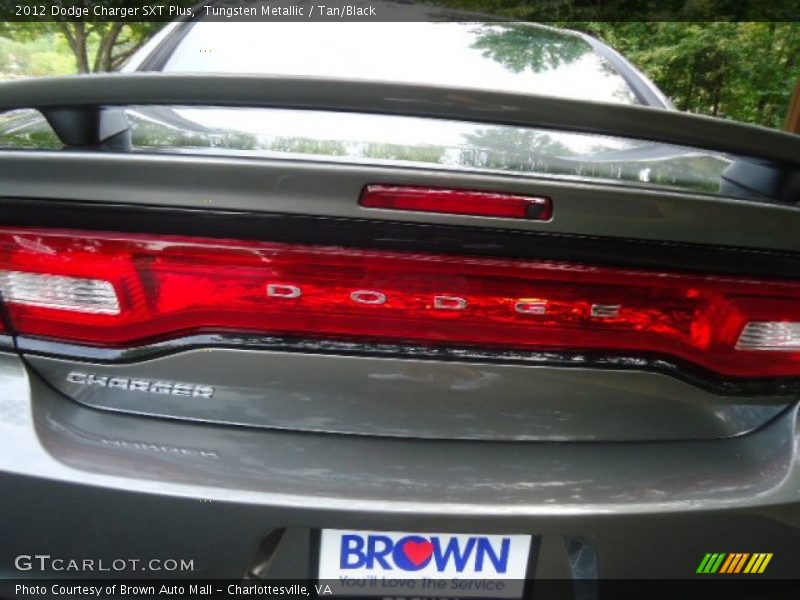 Tungsten Metallic / Tan/Black 2012 Dodge Charger SXT Plus