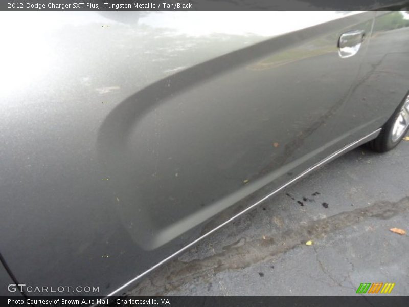 Tungsten Metallic / Tan/Black 2012 Dodge Charger SXT Plus