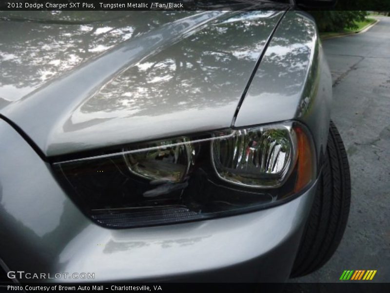 Tungsten Metallic / Tan/Black 2012 Dodge Charger SXT Plus