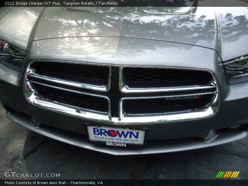 Tungsten Metallic / Tan/Black 2012 Dodge Charger SXT Plus