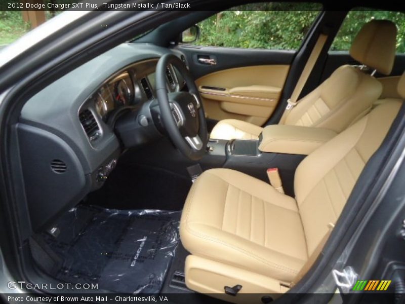 Front Seat of 2012 Charger SXT Plus