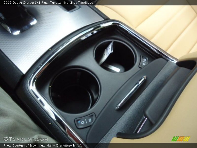 Tungsten Metallic / Tan/Black 2012 Dodge Charger SXT Plus