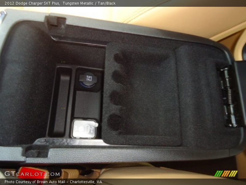 Tungsten Metallic / Tan/Black 2012 Dodge Charger SXT Plus