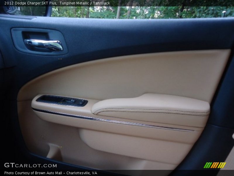 Tungsten Metallic / Tan/Black 2012 Dodge Charger SXT Plus