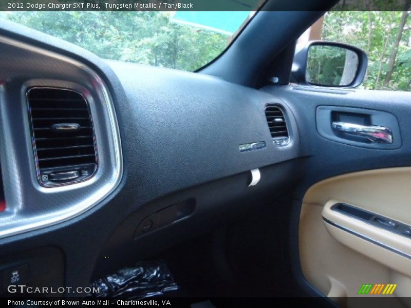 Tungsten Metallic / Tan/Black 2012 Dodge Charger SXT Plus